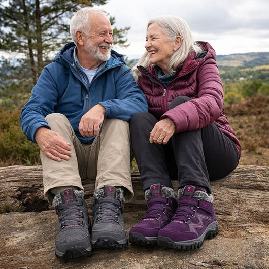 OrthoFit - Ergonomische, rutschfeste & wasserdichte Trekkingschuhe | Unisex
