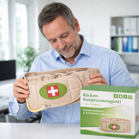 Rücken-Kompressionsgürtel – das Original | Rücken entlasten & Schmerzen reduzieren
