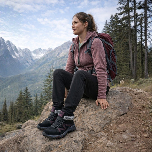 OrthoFit - Ergonomische, rutschfeste & wasserdichte Trekkingschuhe | Unisex