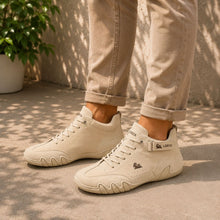 Lade das Bild in den Galerie-Viewer, Alpaca – Komfortable Leder-Barfußschuhe mit schmerzlindernder Wirkung | Rutschfest &amp; Federleicht
