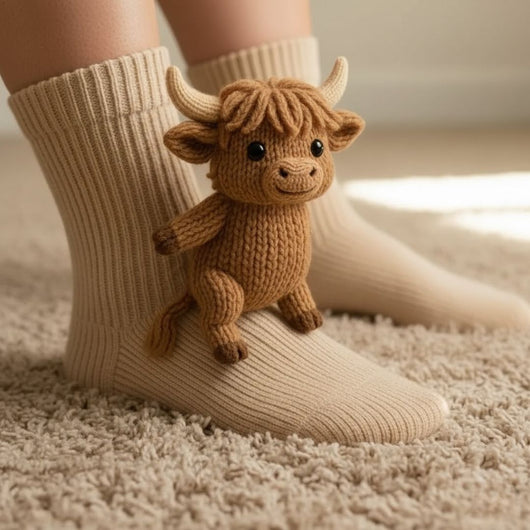 HUGGY Socken Doppelpack – Nie mehr kalte Füße - 1 Paar kaufen, 1 Paar geschenkt!
