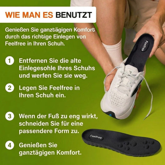 FeelFree Komfort-Massage-Sohle