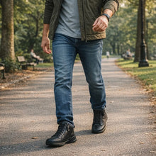 Lade das Bild in den Galerie-Viewer, FussFit – Ergonomische &amp; rutschfeste Barfußschuhe aus Leder | Natürlicher Komfort &amp; Grip