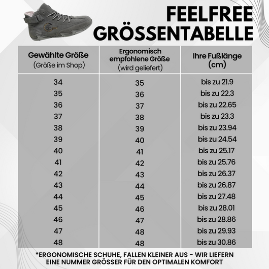 FeelFree – Schmerzlindernde Barfußschuhe – Unisex | Ergonomisches Design