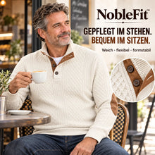 Lade das Bild in den Galerie-Viewer, NobleFit– Figurfreundlicher Premium-Komfortpullover für Herren | Ultrabequem &amp; Elegant
