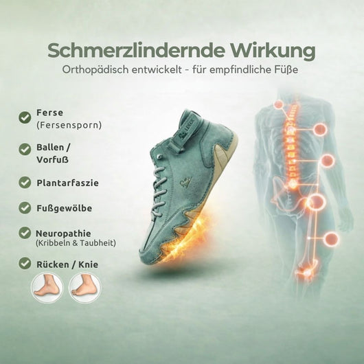 Alpaca – ergonomischer, wasserdichter & schmerzlindernder Barfußschuh