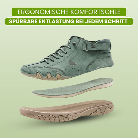 Alpaca – ergonomischer, wasserdichter & schmerzlindernder Barfußschuh