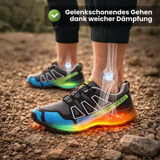 OrthoTrekking - Ergonomischer, wasserdichter & schmerzlindernder Trekking u.- Wanderschuh