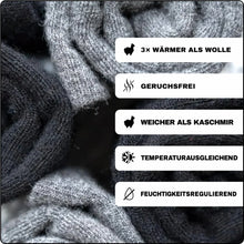 Lade das Bild in den Galerie-Viewer, AlpakaFlow – Alpakafaser-Kompressionssocken | 10–15 mmHg

