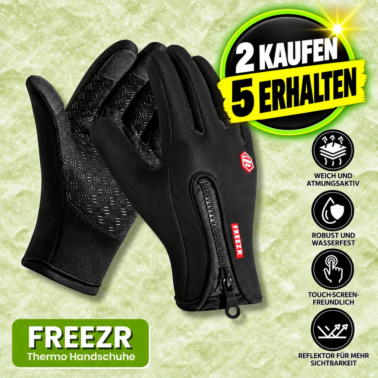FREEZR Thermo Handschuh - perfekt für jedes Abenteuer
