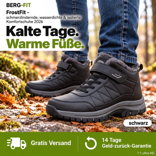 FrostFit - schmerzlindernde, wasserdichte & isolierte Komfortschuhe 2026