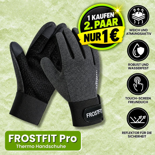 FROSTFIT PRO - Extrem rutschfester & reflektierender Thermohandschuh | 1-€ Aktion