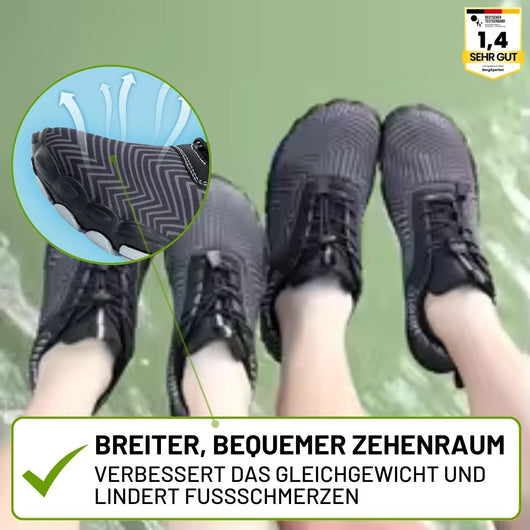 FALKO - ergonomische, schmerzlindernde & wasserabweisende Barfußschuhe