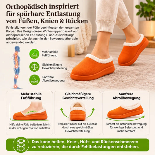 FeelFree Slipper - ergonomische & rutschfeste Winterslipper
