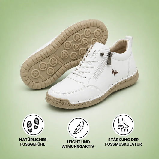 Feelfree - Orthopädische rutschfeste Komfortschuhe mit Reißverschluss für druckfreien Tragekomfort