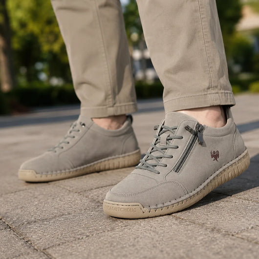 Feelfree - Orthopädische rutschfeste Komfortschuhe mit Reißverschluss für druckfreien Tragekomfort