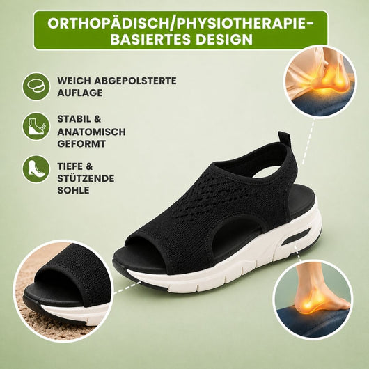 Florax Sandalen - schmerzlindernde Komfortsandalen | Ergonomisches Design