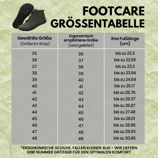 FootCare - Schmerzlindernde Barfußschuhe – Unisex | Ergonomisches Design