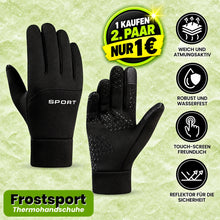 Lade das Bild in den Galerie-Viewer, Frostsport - Thermohandschuhe für jede Kälte | 1-€ Aktion
