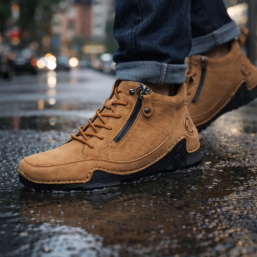 FussFit – Ergonomische & rutschfeste Barfußschuhe aus Leder | Natürlicher Komfort & Grip