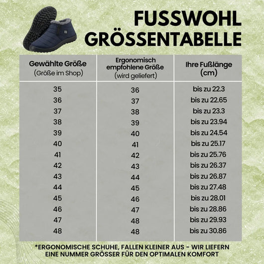 Fusswohl - Ergonomische Schmerzlinderungs-Schuhe - Unisex