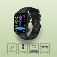Lade das Bild in den Galerie-Viewer, GlucoCare SOS – Smartwatch zur Unterstützung bei Schmerzen mit SOS &amp; Sturzerkennung (2026)
