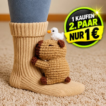Lade das Bild in den Galerie-Viewer, HUGGY Socken – Nie mehr kalte Füße nur noch HUGGY - Einheitsgröße-Unisex | 1-€ Aktion
