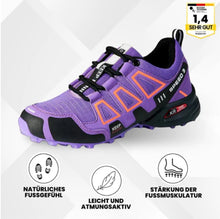 Lade das Bild in den Galerie-Viewer, OrthoTrekking – Ergonomische &amp; Gesunde Trekking u.-Wanderschuhe für besseren Schlaf
