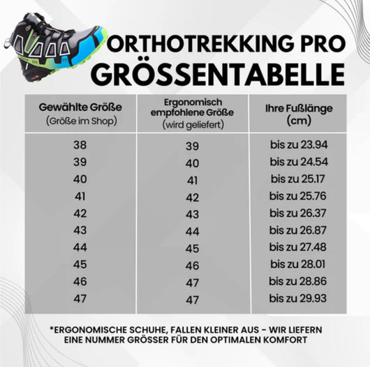 OrthoTrekking Pro - Trekking u.-Wanderschuhe