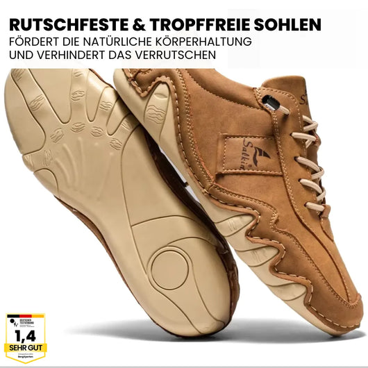 Ibex - ergonomischer, schmerzlindernder & wasserdichter Leder-Barfußschuh