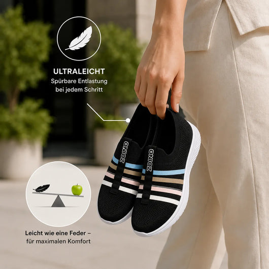 LeichtFuß - Schmerzlinderne Komfort-Schuhe für Damen | Atmungsaktiv · Ultraleicht · Weiche Sohle