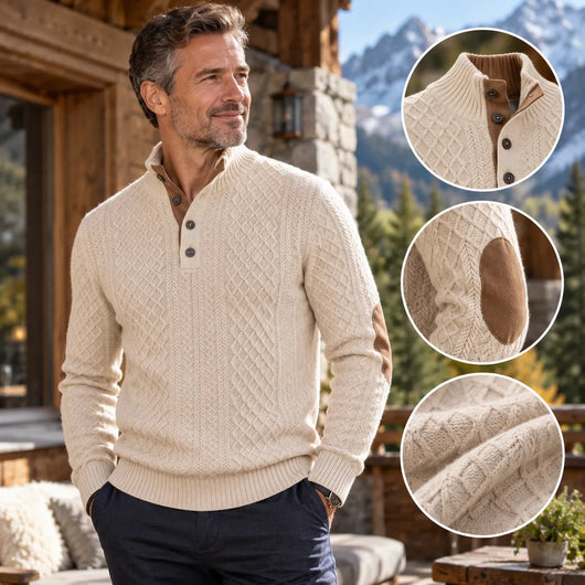 NobleFit– Figurfreundlicher Premium-Komfortpullover für Herren | Ultrabequem & Elegant