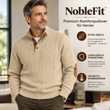 NobleFit– Figurfreundlicher Premium-Komfortpullover für Herren | Ultrabequem & Elegant