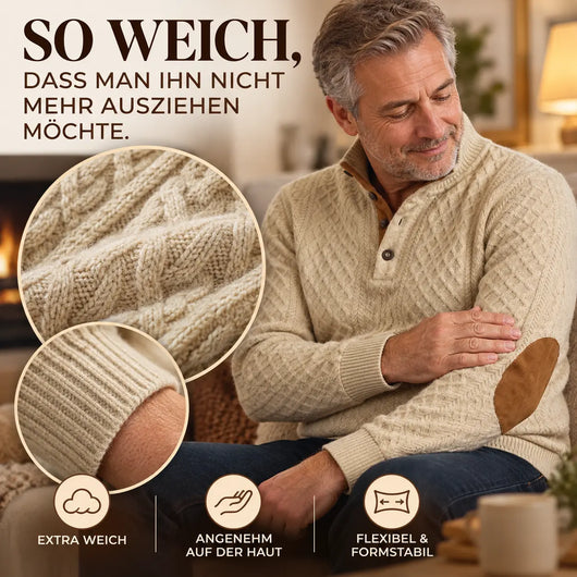 NobleFit– Figurfreundlicher Premium-Komfortpullover für Herren | Ultrabequem & Elegant