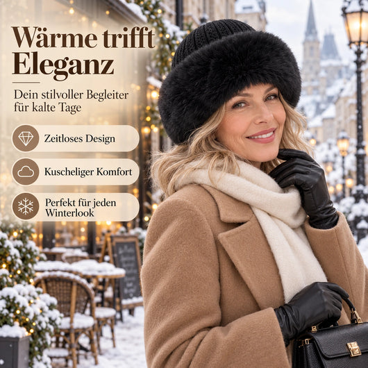 NordEleganz – Die flauschige 360°-Wintermütze mit Rundum-Ohrenschutz