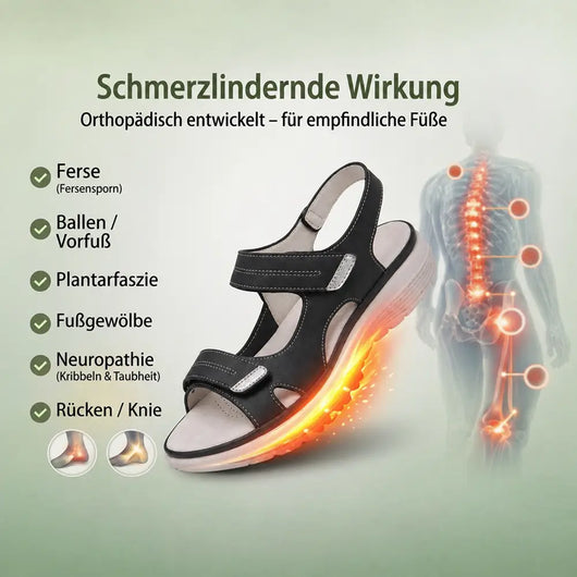 OrthoKlara – Schmerz­lindernde Komfortschuhe – Ergonomisches Design