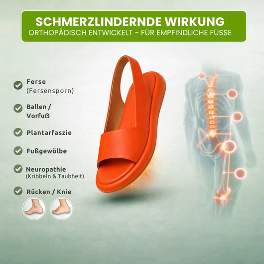 OrthoSandale — Schmerzlindernde Komfort-Sandalen | Rutschfest & Federleicht