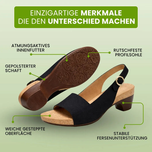 OrthoSun Schmerzlindernde Komfort-Sandaletten | Ergonomisches Design