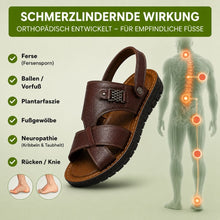 Lade das Bild in den Galerie-Viewer, OrthoFeel - Schmerzlindernde Komfort-Sandalen | Rutschfest &amp; Federleicht

