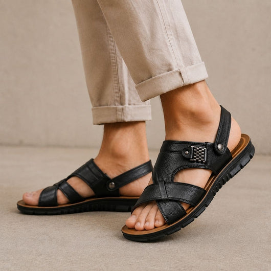 OrthoFeel - Schmerzlindernde Komfort-Sandalen | Rutschfest & Federleicht