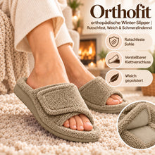 Lade das Bild in den Galerie-Viewer, Orthofit - orthopädische Winter-Slipper | Rutschfest, Weich &amp; Schmerzlindernd
