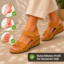 Lade das Bild in den Galerie-Viewer, OrthoLine - Schmerzlinderne Komfort-Sandalen | Ergonomisches Fußbett · Rutschfest · Federleicht
