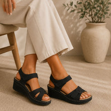Lade das Bild in den Galerie-Viewer, OrthoLine - Schmerzlinderne Komfort-Sandalen | Ergonomisches Fußbett · Rutschfest · Federleicht
