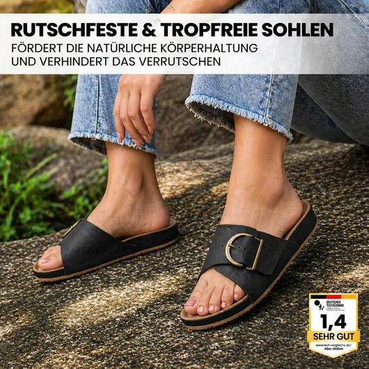 OrthoMia – Schmerzlindernde Komfortsandalen Unisex | Ergonomisches Design