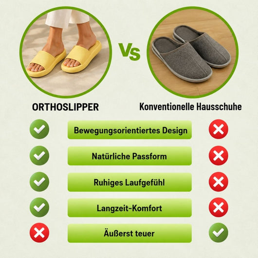 Orthoslipper — Schmerzlindernde Komfort-Slipper | Rutschfest & Federleicht