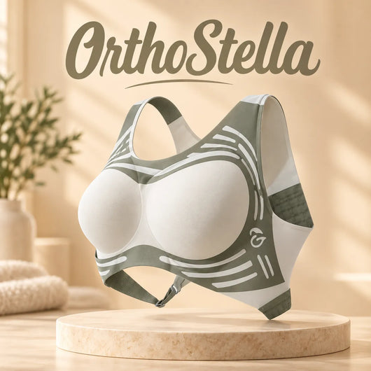 OrthoStella - ergonomischer, bügelloser Komfort-BH für bessere Haltung inkl- Push-Up Effekt