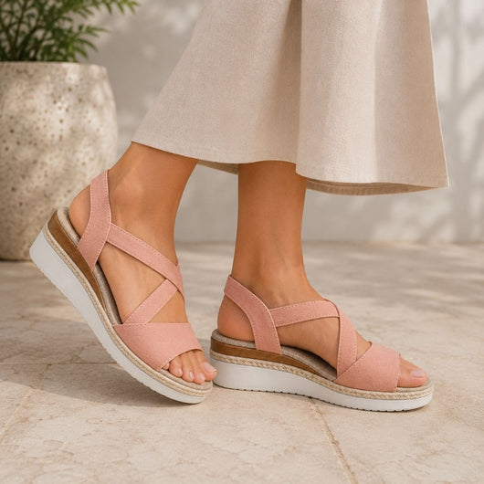 OrthoStella - Schmerzlindernde Komfort-Sandalen | Rutschfest & Federleicht