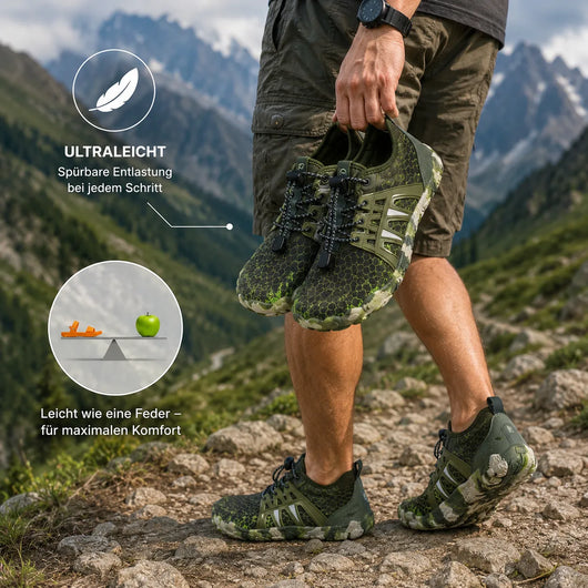 Trek – ergonomischer, wasserdichter & schmerzlindernder Outdoor-Barfußschuh