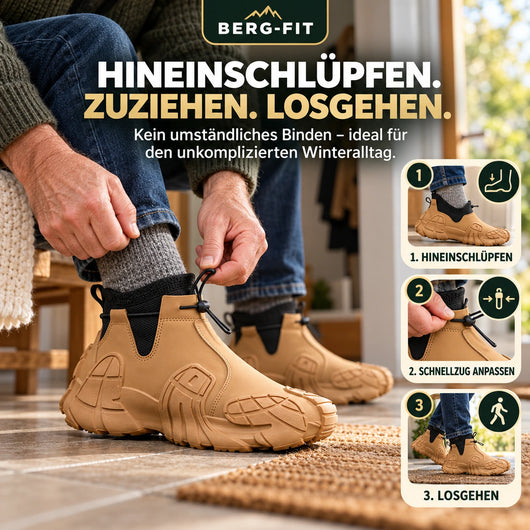 ThermoBoots – Wasserdichte Allwetter-Ganzjahresstiefel | Rutschfest & Schmerzlindernd