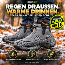 Lade das Bild in den Galerie-Viewer, ThermoBoots – Wasserdichte Allwetter-Ganzjahresstiefel | Rutschfest &amp; Schmerzlindernd | 1-€ Aktion
